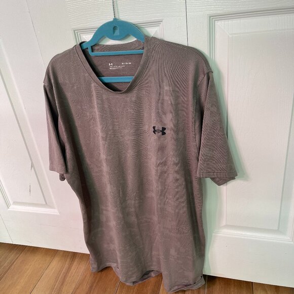 Under Armour Short Sleeve Performance Tee Light Gray Men's XL - Picture 1 of 5